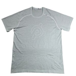 Lululemon x Peloton Men's Striped Metal Vent Tech Short Sleeve Shirt Size Large